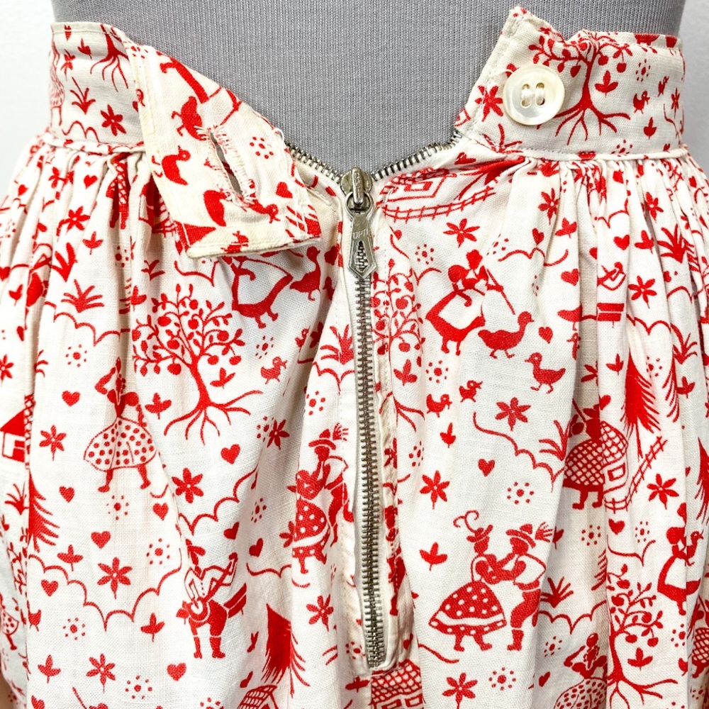 Vintage Novelty Skirt - Picture 3 of 4